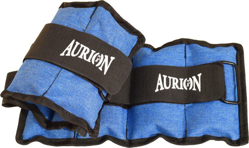 Aurion 2.5 KG X 2 Wrist Weights Arm Weights Set for Women & Men Wrist Weight Grey Ankle & Wrist Weight  (2.5 kg)