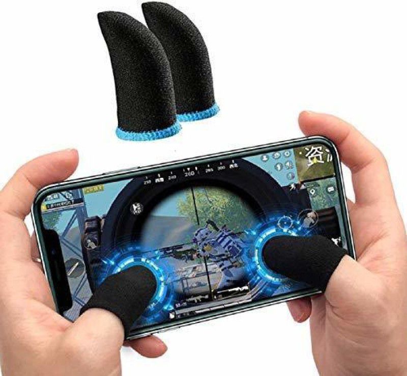 MOBONE [4-Piece] Finger Sleeve For Pubg and all Gaming (Suitable for all smartphones) Finger Sleeve  (Pack of 4)