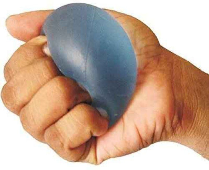 KUMAR & SONS Exercise Gel Ball l Post Fracture Exercise l Hard Hand Support Hand Grip/Fitness Grip  (Blue)