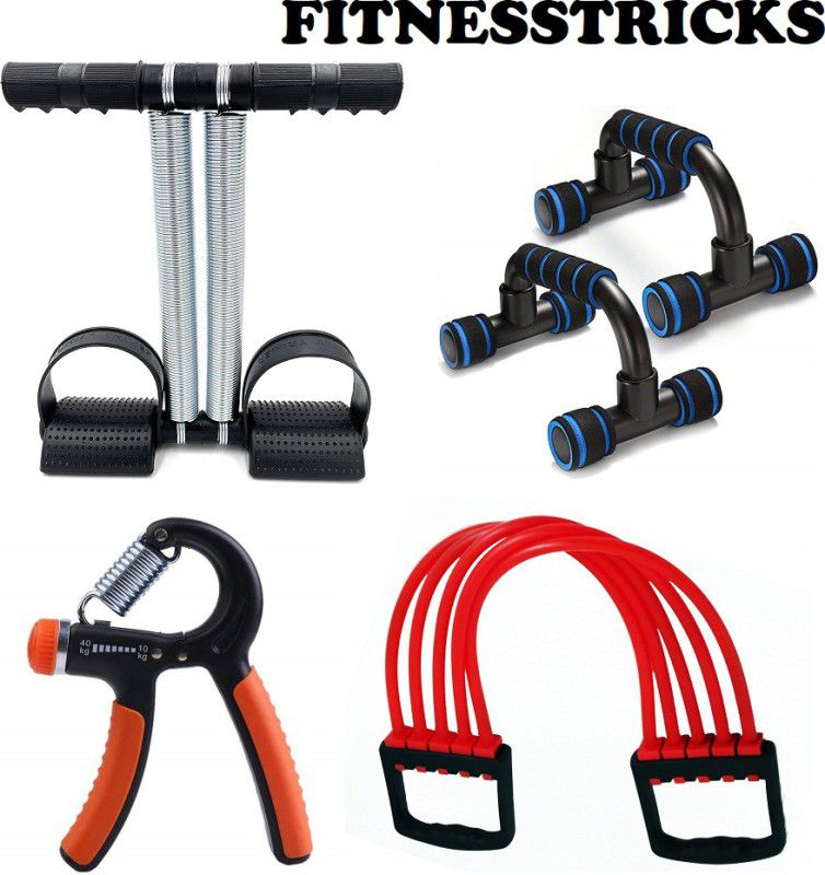 Fitnesstricks Home Workout Set Fitness Accessory Kit Kit