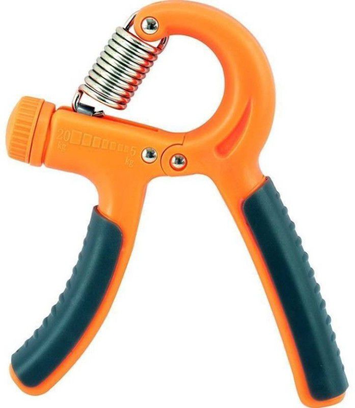Oxfo Spring Adjestable Hand Grip/Fitness Grip  (Orange)