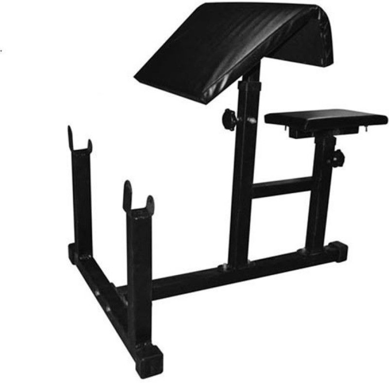 FACTO POWER Preacher Curl Arm ( With 145 Kg. Holding Capacity ) Multipurpose Fitness Bench
