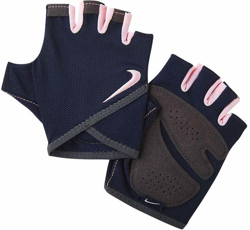 NIKE Essential Light Weght Women's Gloves Fitness Gloves (Obsisian/Anthracite/PinkFoam) Gym & Fitness Gloves  (Pink)