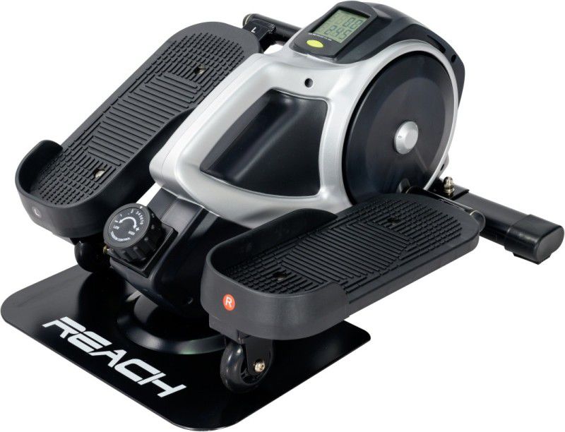 Reach Mini Under Desk Elliptical Pedal Machine for Cardio, Home & Fitness Gym Stepper  (Black)