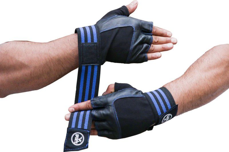 VK Sports Beast gym glove/sports glove/fitness glove for unisex Gym & Fitness Gloves  (Blue)