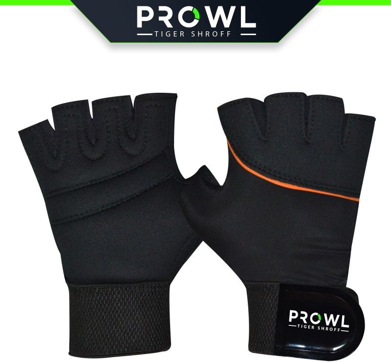 PROWL PHANTOM Gym & Fitness Gloves  (Black)