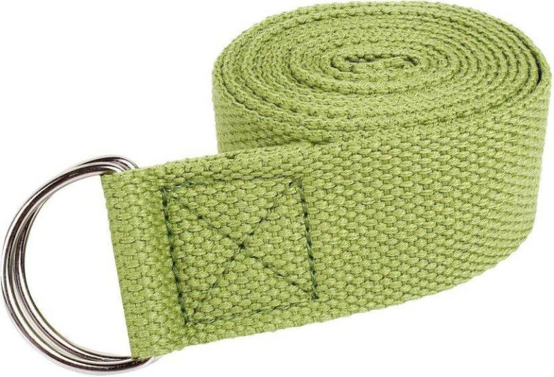 Fitguru 704751153731 Cotton Yoga Strap  (Green)