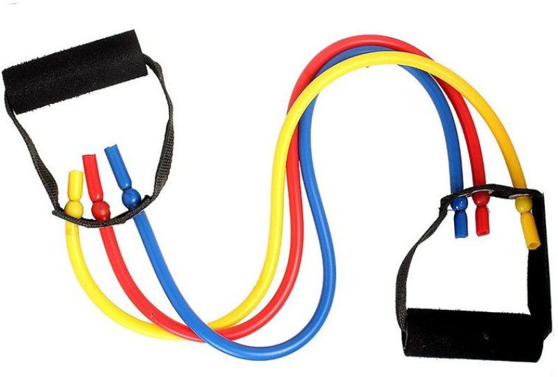 Toxan Sports Triple Resistance Tube Resistance Tube  (Multicolor)
