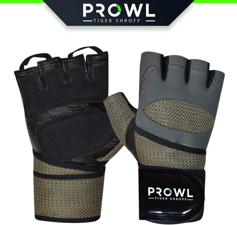 PROWL AMAZE Gym & Fitness Gloves  (Grey)