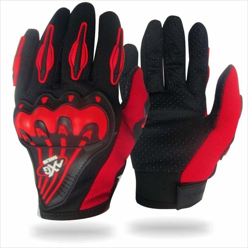 IRIS Full Finger Professional Gloves for Motorcycle,Cycle, Driving,Climbing & Trekking Gym & Fitness Gloves  (Red)