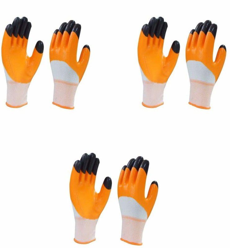 RBGIIT Nylon And Rubber Material Sport Gloves Speical Women & Men S-56 Gym & Fitness Gloves  (Multicolor)