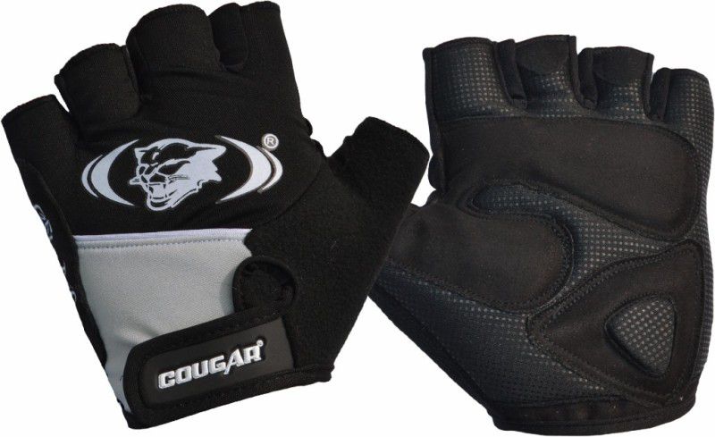 COUGAR Gym Gloves, Phoenix Fitness, Unisex (Medium-Large) Gym & Fitness Gloves  (Black, Grey)