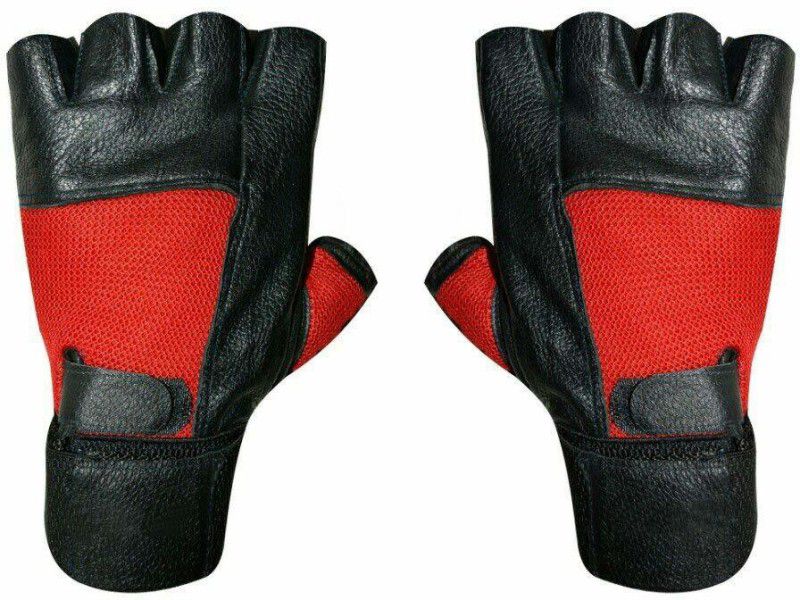 HMFURRYS FINEST Gym Gloves / Sports Gloves / Fitness Gloves/ Training Gloves / Weight Lifting Gym & Fitness Gloves  (Red)