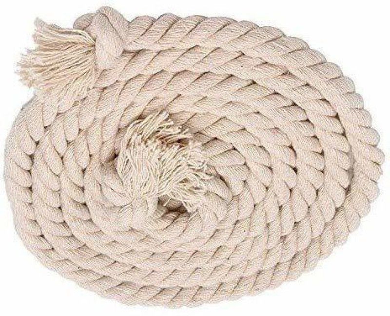 Hand power tool Tug of War Cotton Rope Standard Sports 16mm 45meters Battle Rope  (Length: 145 ft, Weight: 5 kg, Thickness: 5.8 inch)