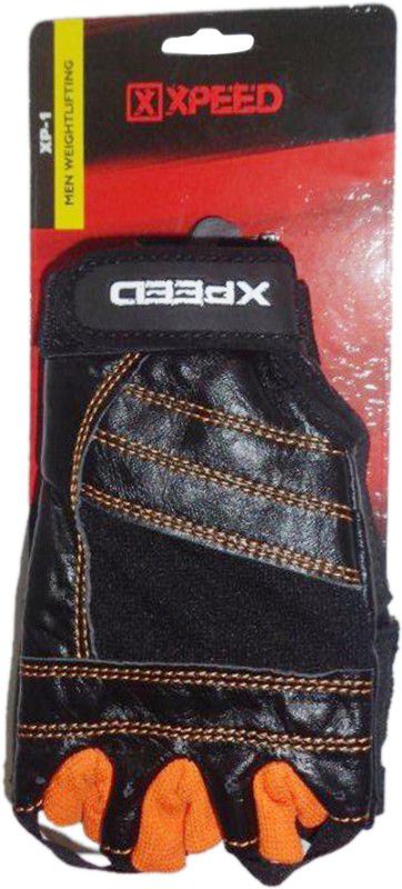 XpeeD Weight Lifting Gym & Fitness Gloves  (Black)