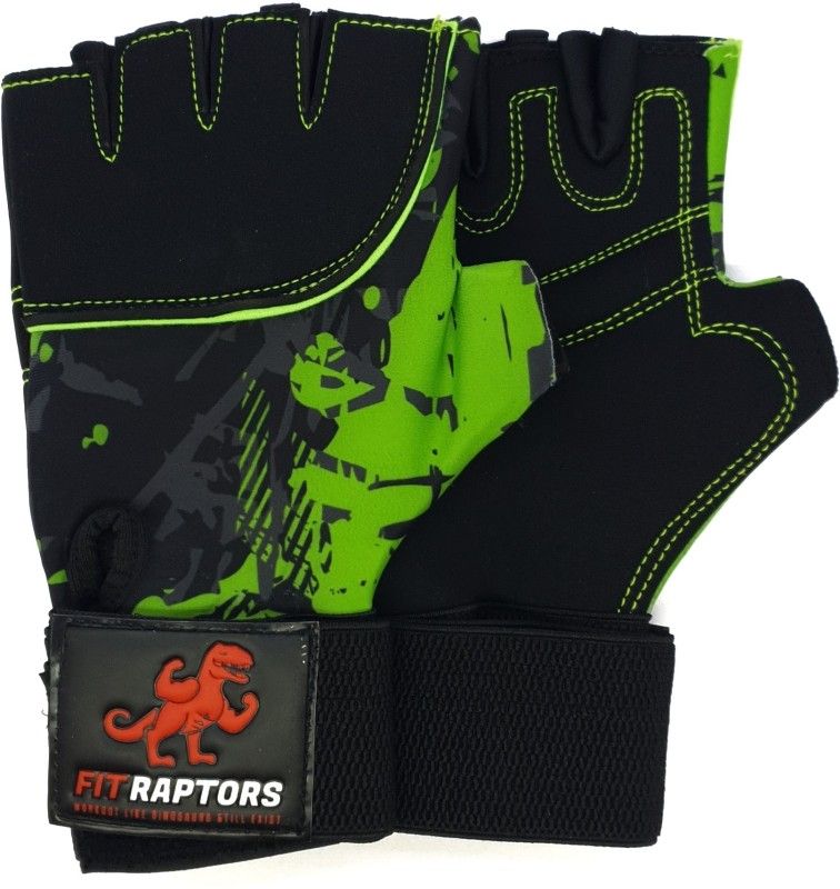 FITRAPTORS DGB-FR-NLGG-GN Gym & Fitness Gloves  (Green)