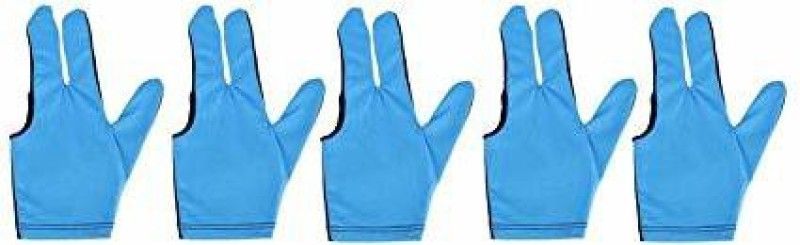 Laxmi Ganesh Billiard Billiard Pool Snooker Glove (Pack of 5 Pieces) Billiard Gloves  (Sky blue)