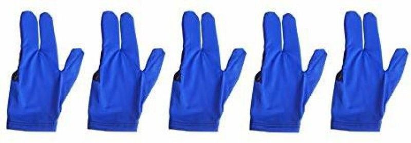 Laxmi Ganesh Billiard Billiard Pool Snooker Glove (Pack of 5 Pieces) Billiard Gloves  (Blue)