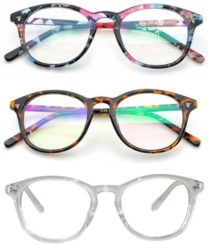 Full Rim Oval Frame For Men & Women  (52 mm)