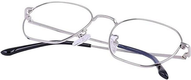 Full Rim Clubmaster Anti Glare & Blue Cut Frame For Men & Women  (55 mm)