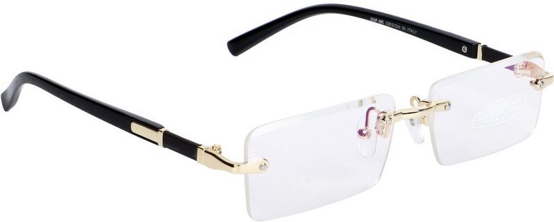 Full Rim Rectangle Frame For Men  (48 mm)