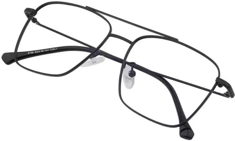 Full Rim Wayfarer Anti Glare & Blue Cut Computer Glass For Men & Women  (55 mm)