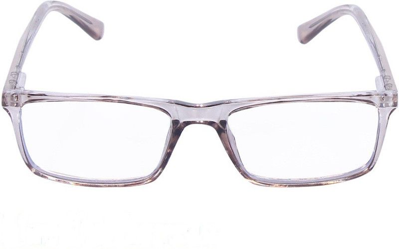 Full Rim Square Anti Glare & Blue Cut Computer Glass For Men & Women  (50 mm)