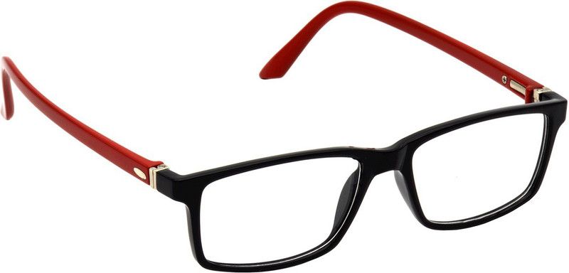 Full Rim Rectangle, Square Anti Glare & Blue Cut Frame For Men & Women  (50 mm)