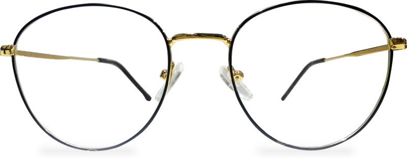 Full Rim Round Blue Cut Computer Glass For Men & Women  (125 mm)