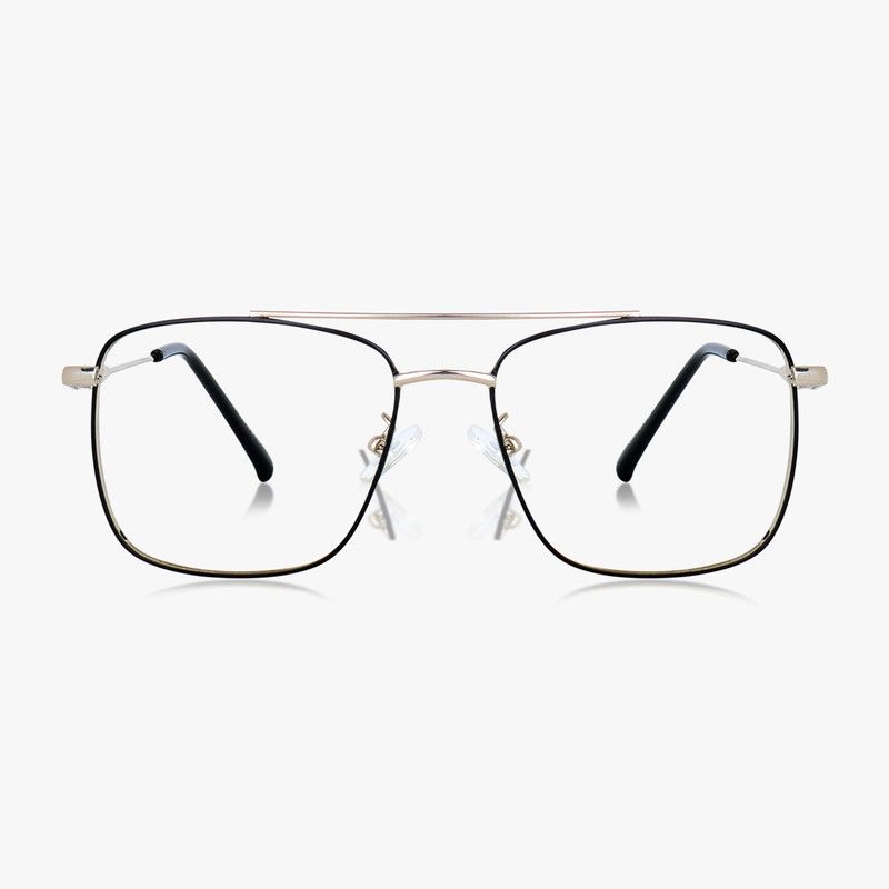 Full Rim Square Blue Cut Computer Glass For Men & Women  (144 mm)