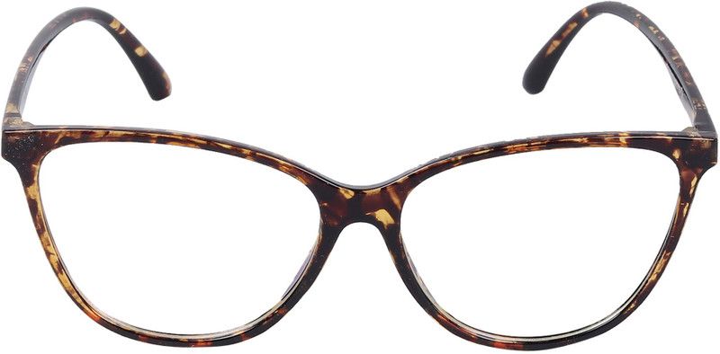 Full Rim Cat-eyed Frame For Men & Women  (45 mm)