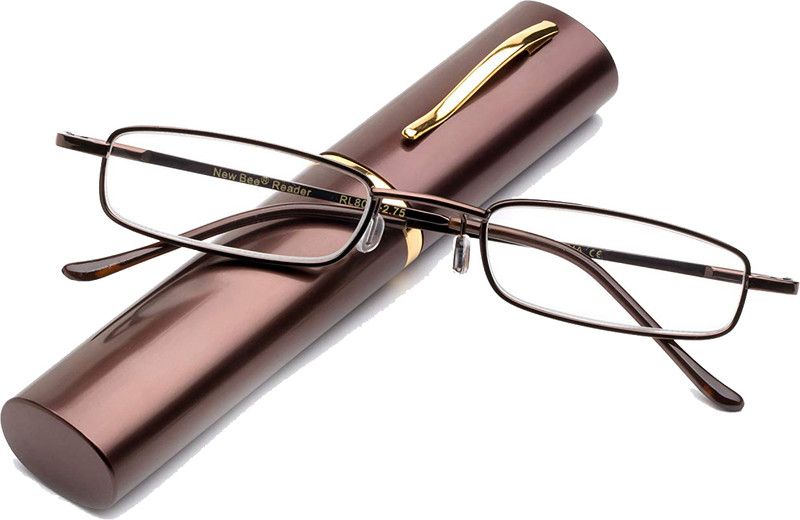 Full Rim (+2.00) Rectangle Anti Glare Reading Glass For Men & Women  (54 mm)
