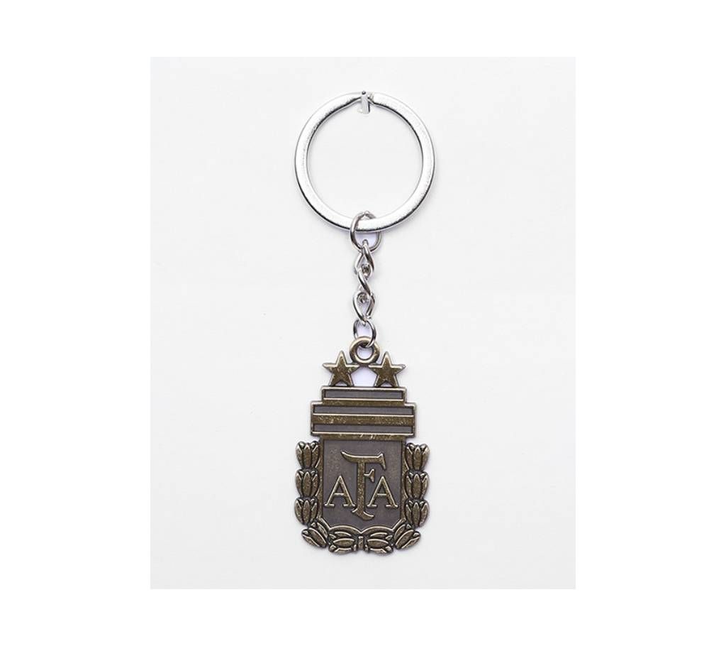 Argentina Football Logo Metal Key Ring