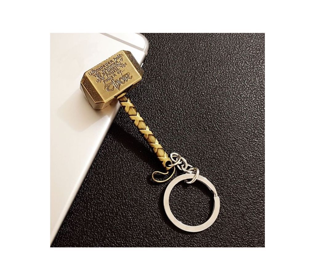 The Avengers Warrior Thor Hammer Alloy Key Chain