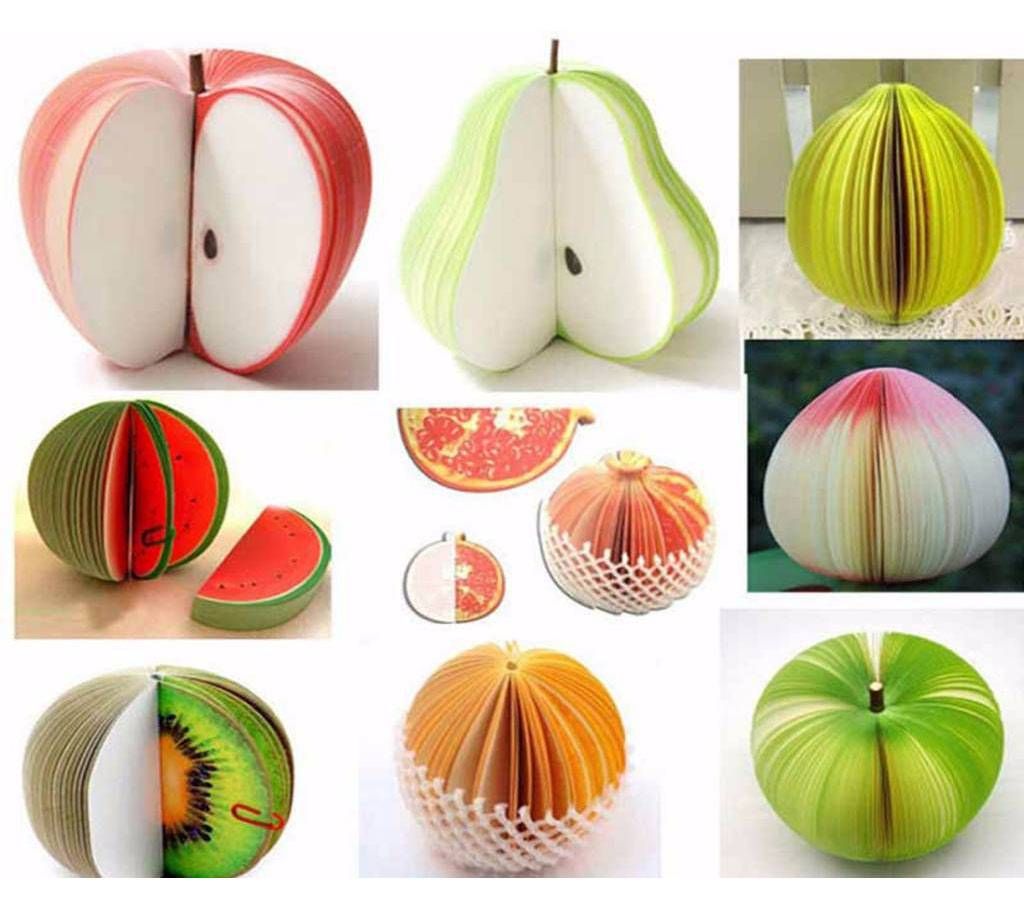 Apple Shape Note Pad