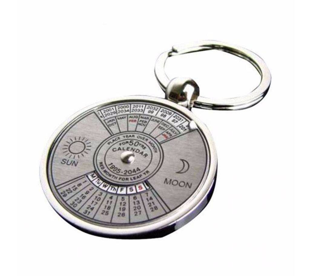 50 Year Calendar Key Ring