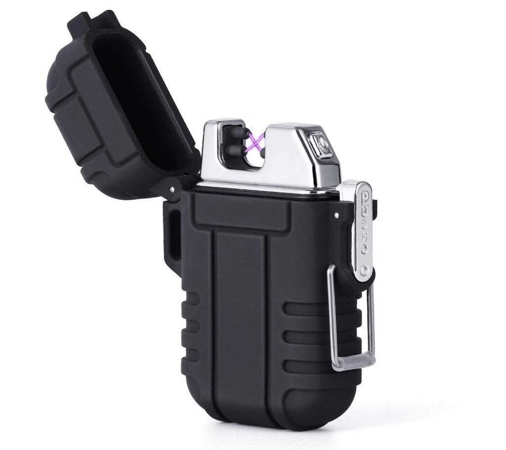 Waterproof Dual Arc USB Lighters Rechargeable