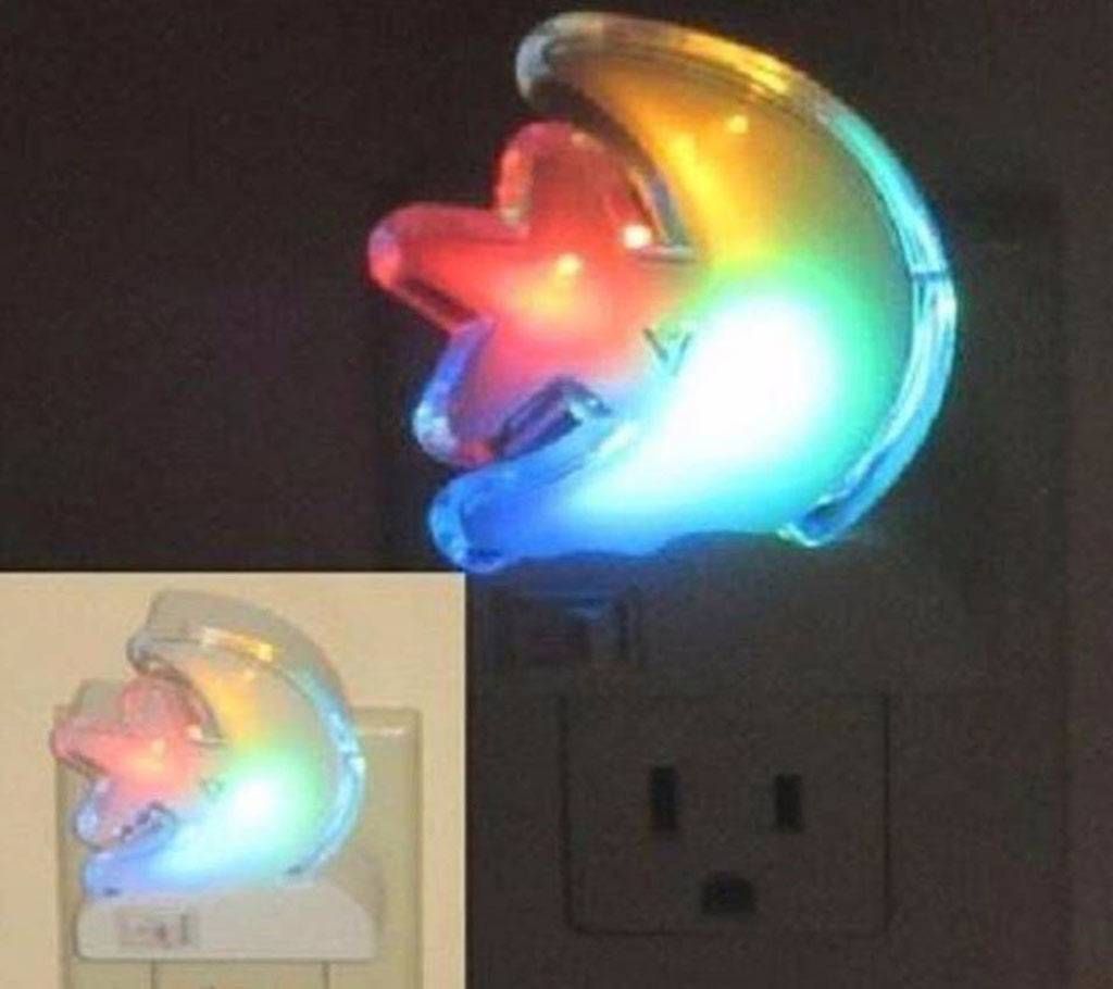 Led Night Light Plug-in Wall Multicolor