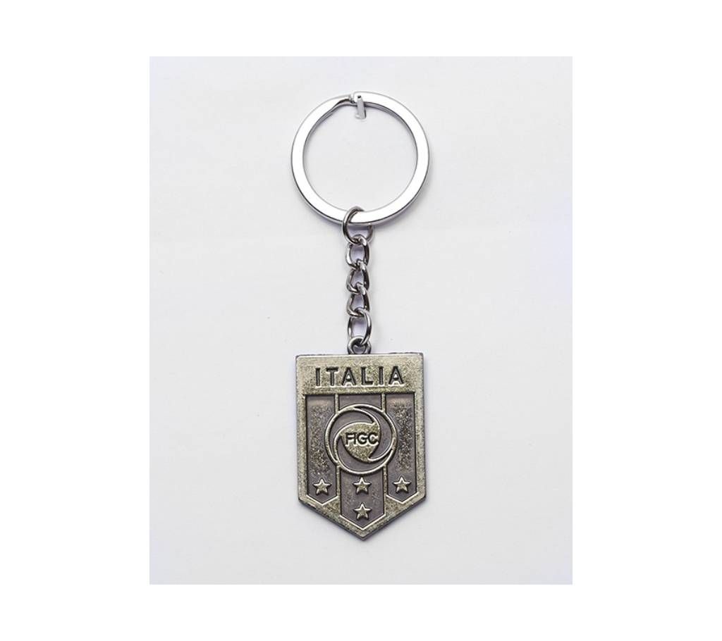 Italy Football Logo Metal Key Ring