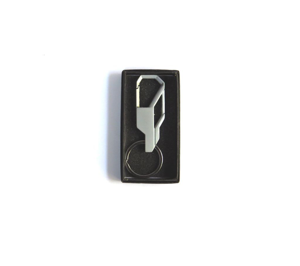 Alloy Keychain- Grey