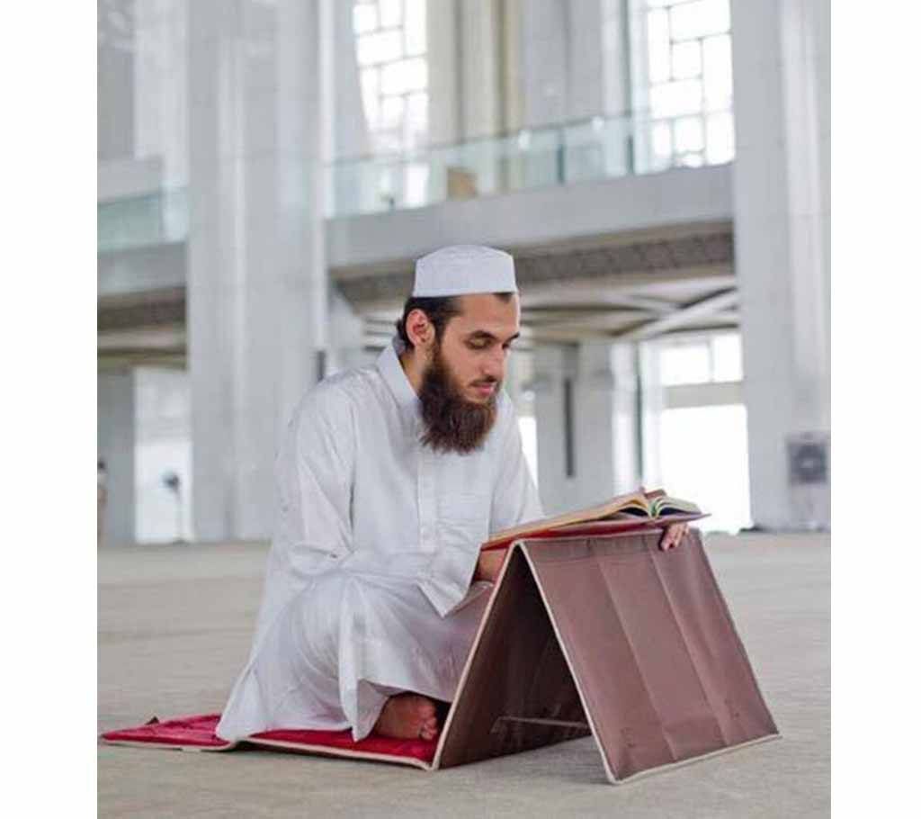 Muslim Prayer Mat Fold Backrest Janamaz 2 in 1(Malticalar)