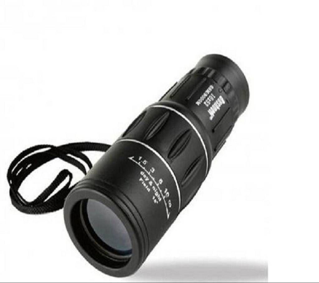 16X52 Monocular Zoom Rubber Armored  