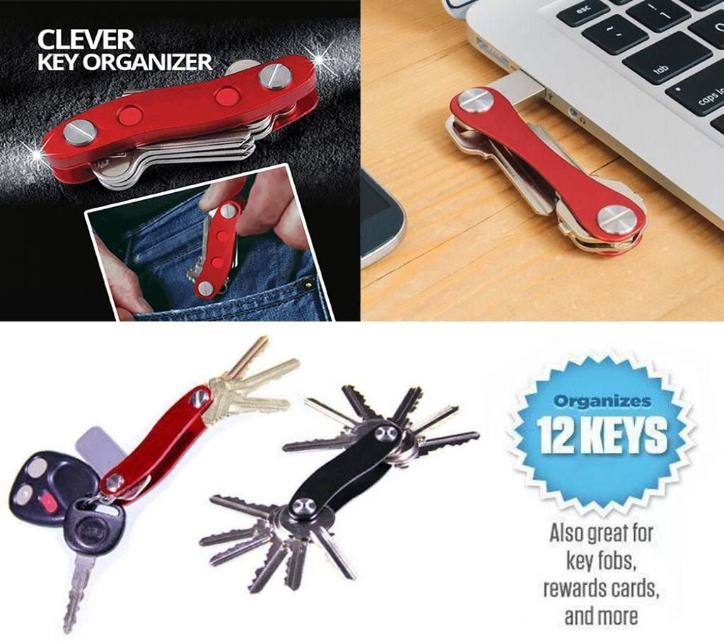 Smart Compact Key Holder Clever / Key Ring