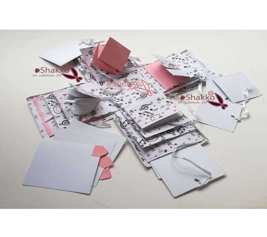 3 layer kitty theme explosion box