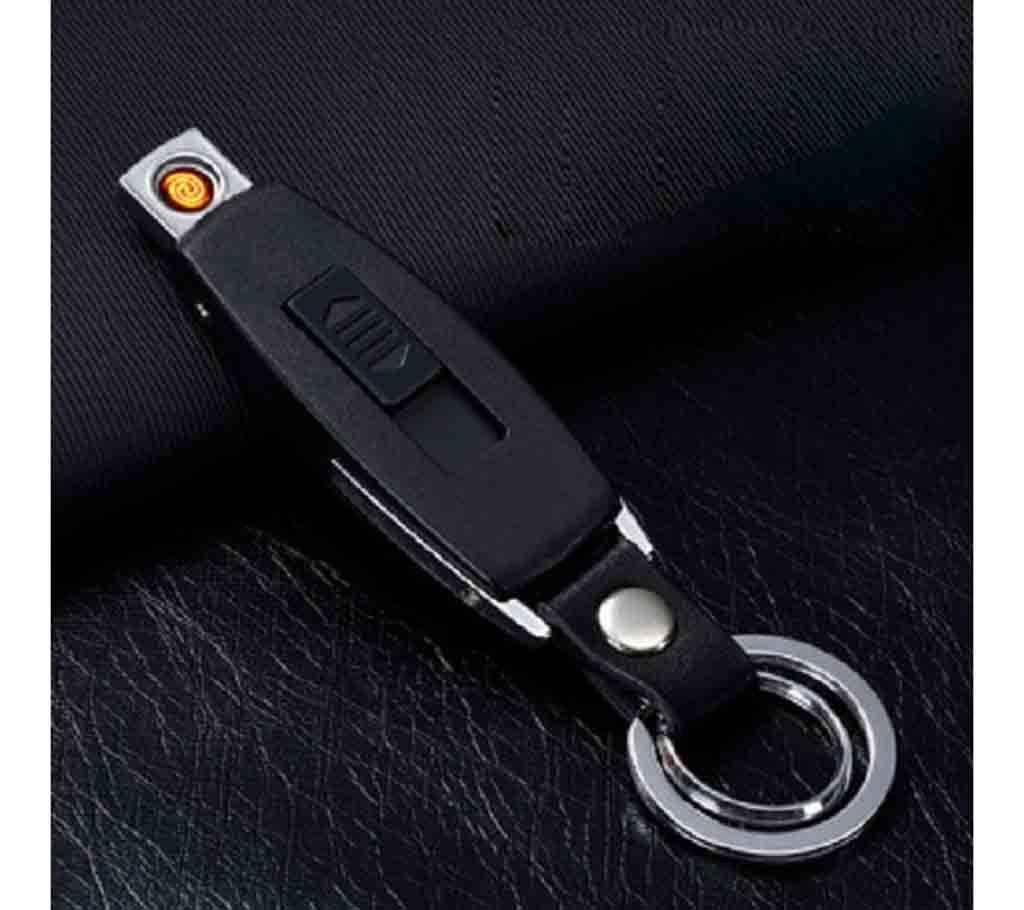 Yanzhen HB126 multi-function key ring with built in windproof USB Lighter