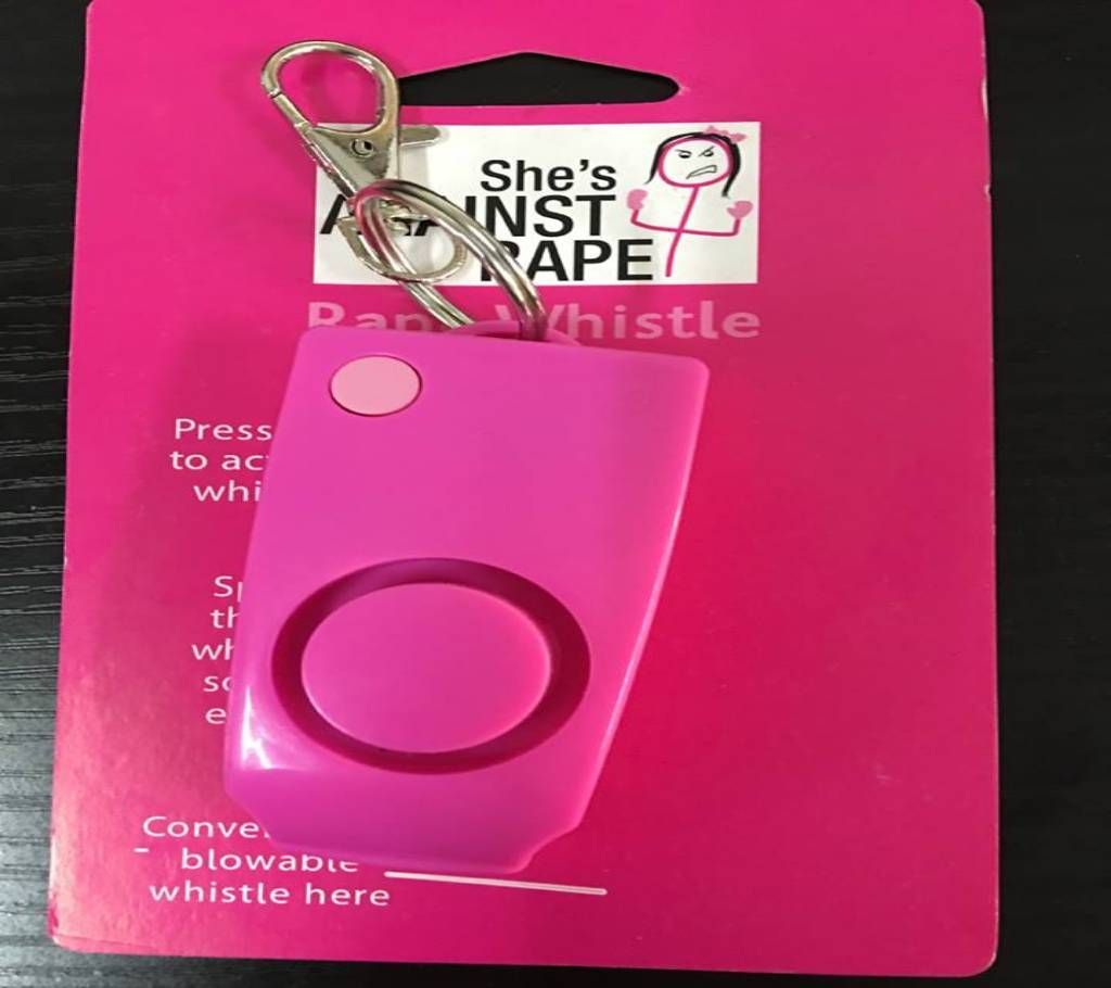 She's Against Rape Anti Lost Whistle