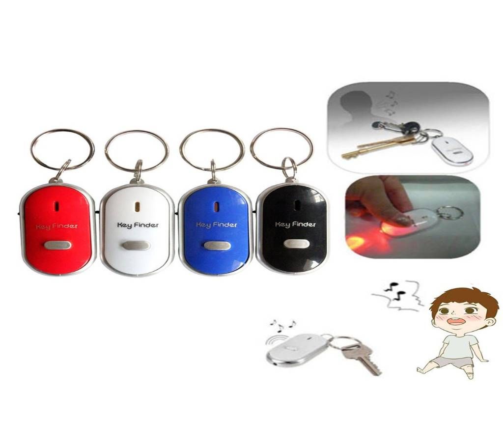 Whistle Sound Control Portable mini LED key-finder 1 piece 