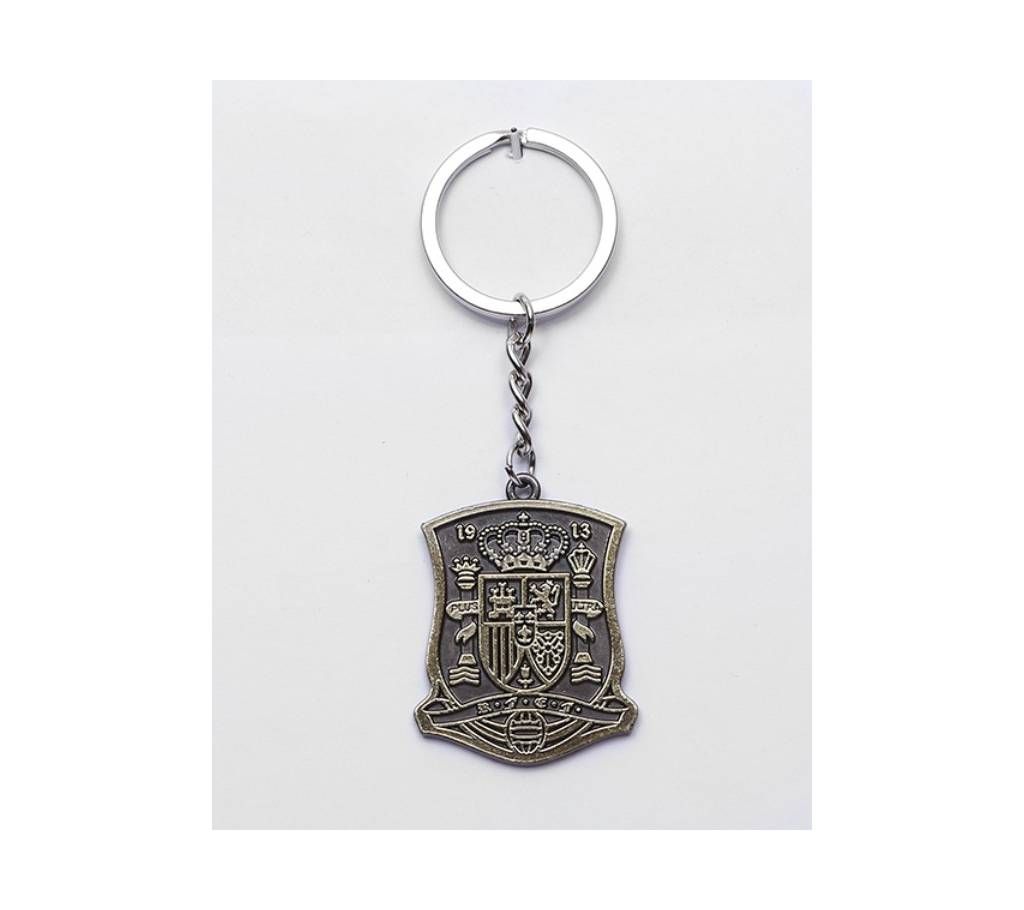 Spain Football Logo Metal Key Ring