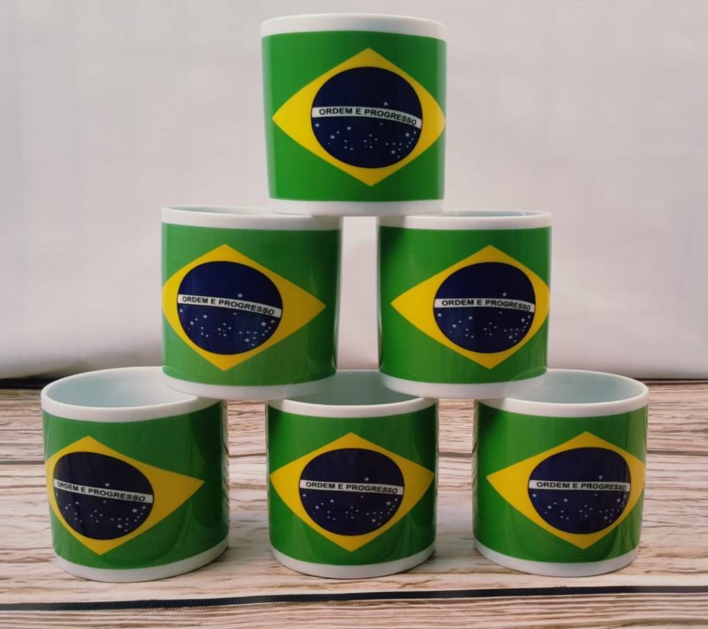 Brazil Printed Mug 1 Pcs
