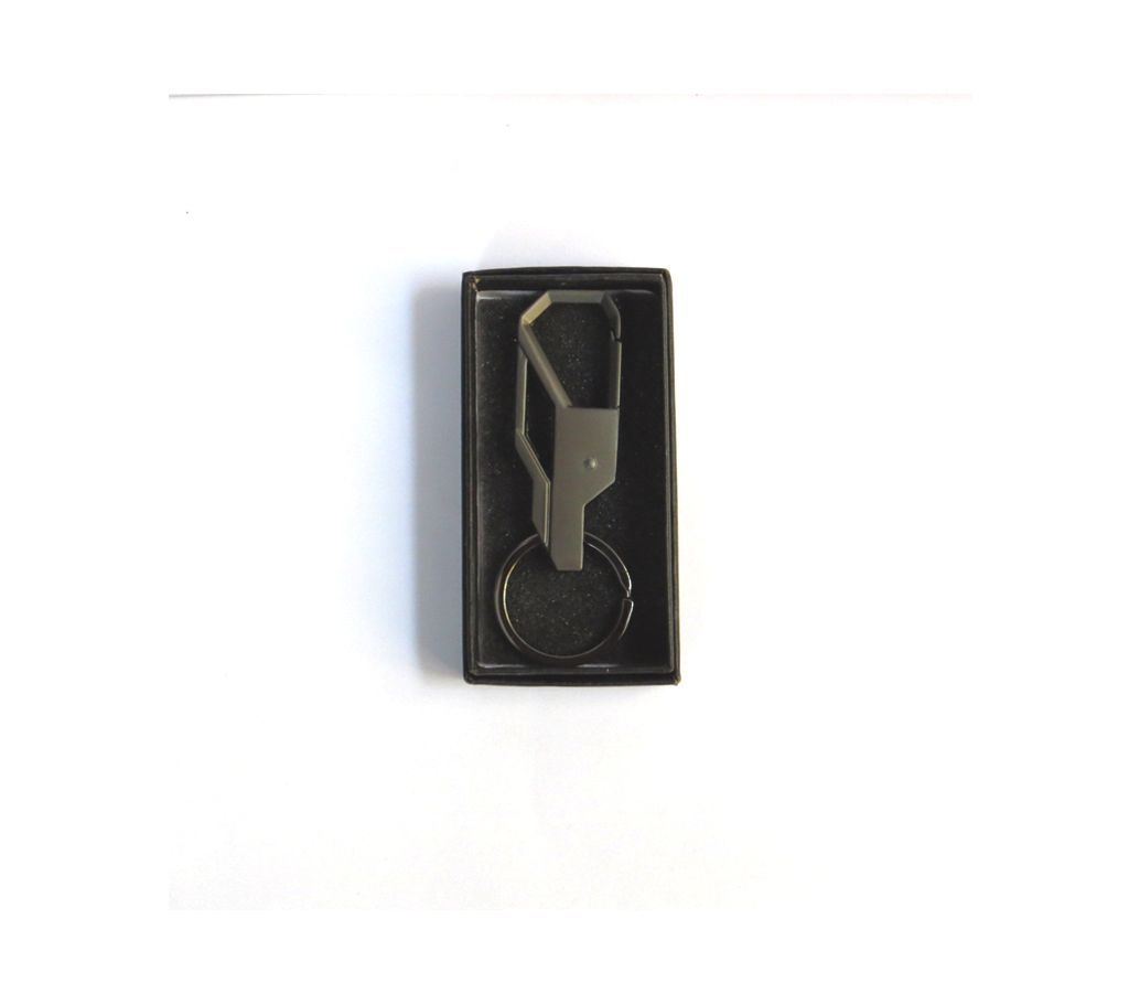 Alloy Keychain- Black